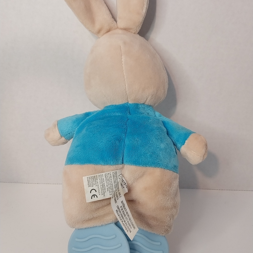 Petter Rabbit Rattle, Teether, Lovey Plush - Picture 5 of 11